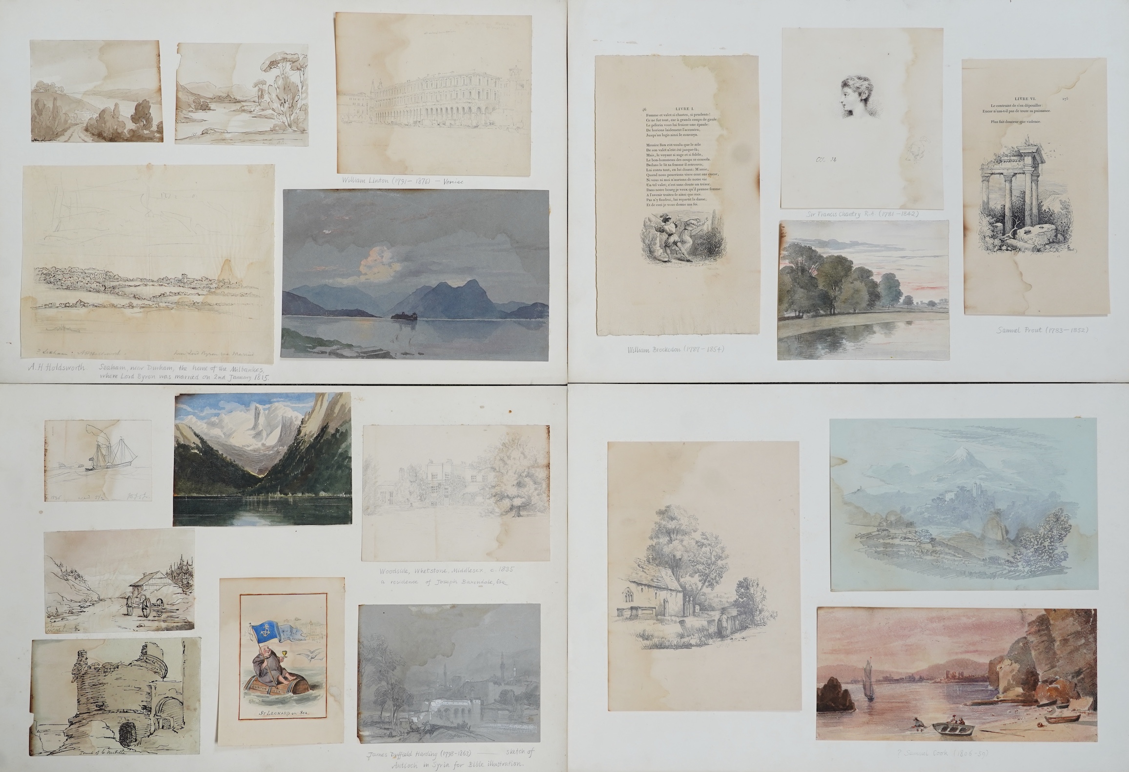 A quantity of unframed drawings, watercolours and prints